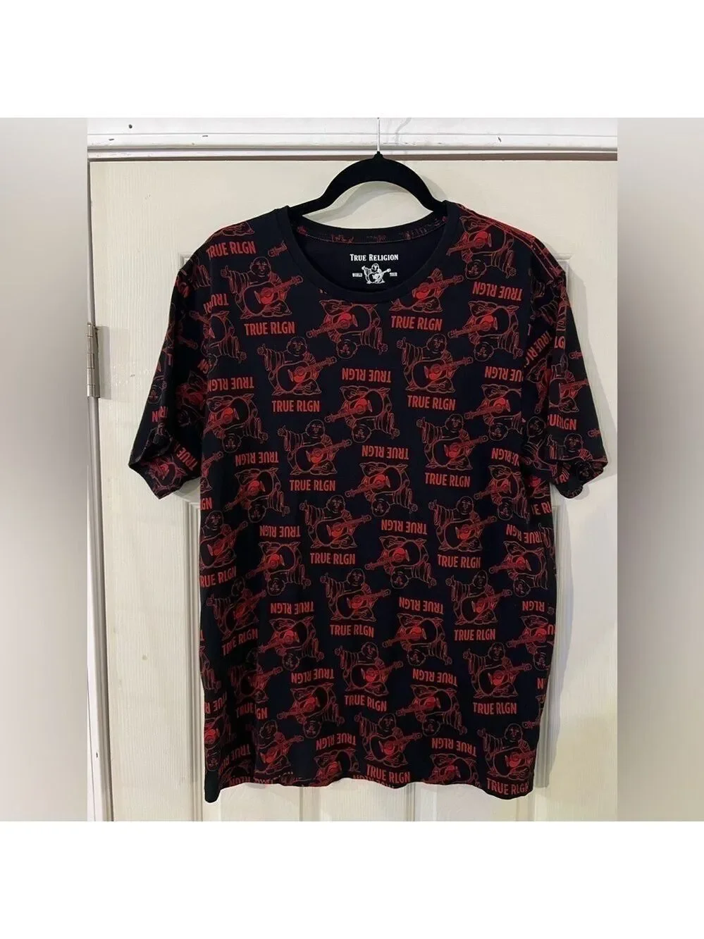 True Religion Buddha Mono Crew Neck T-shirt